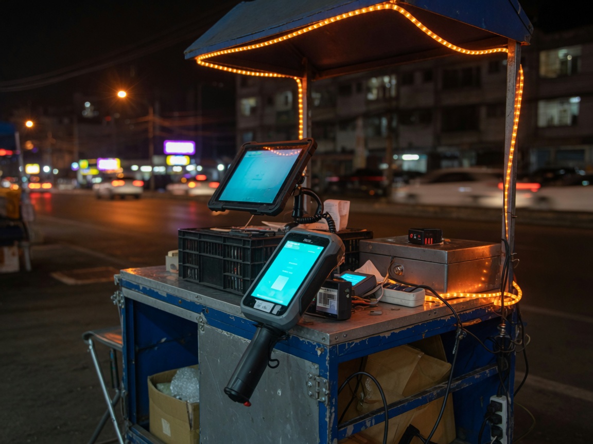 Mobile and pop-up store POS selling
