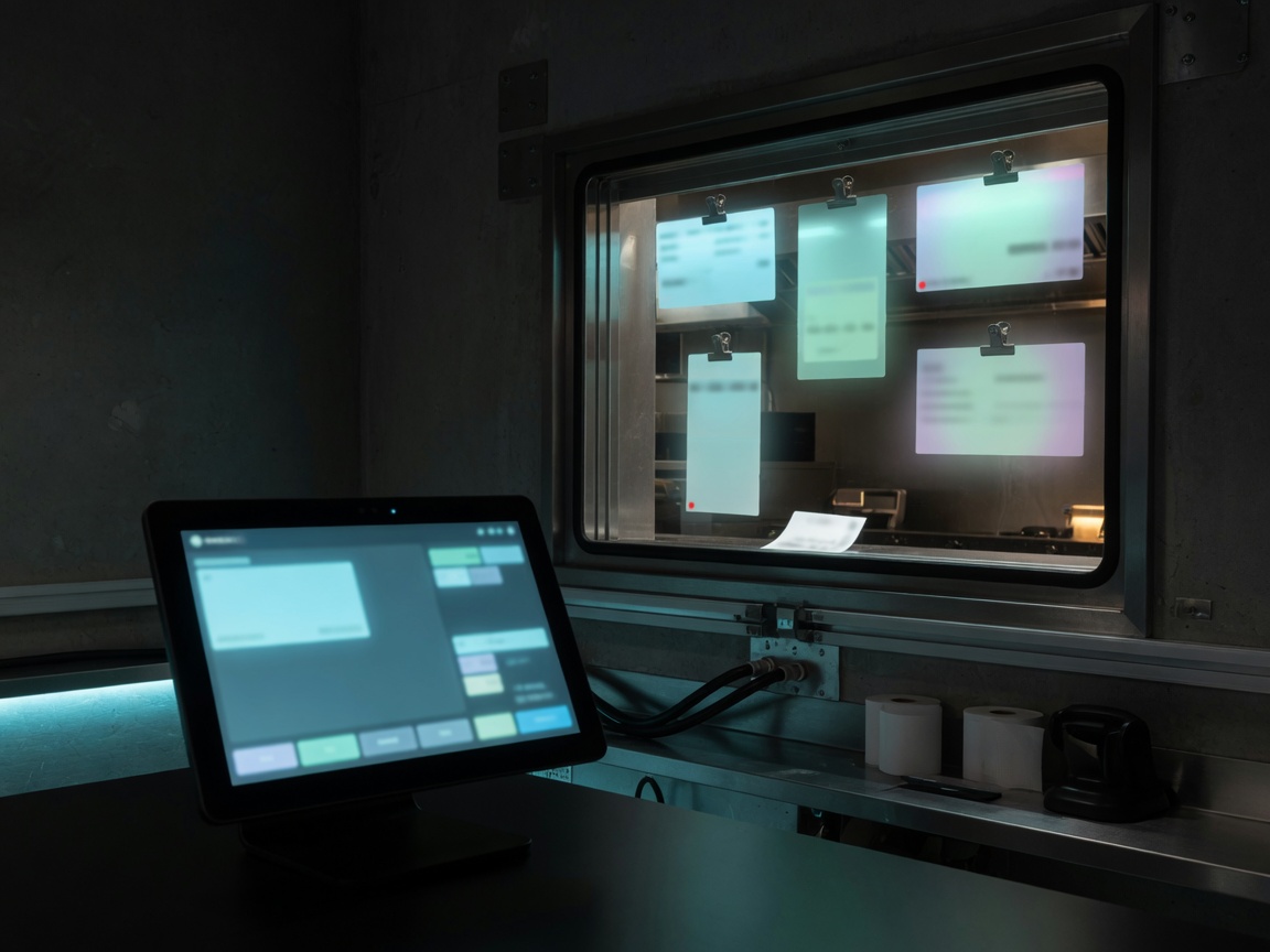 Restaurant operations POS concept
